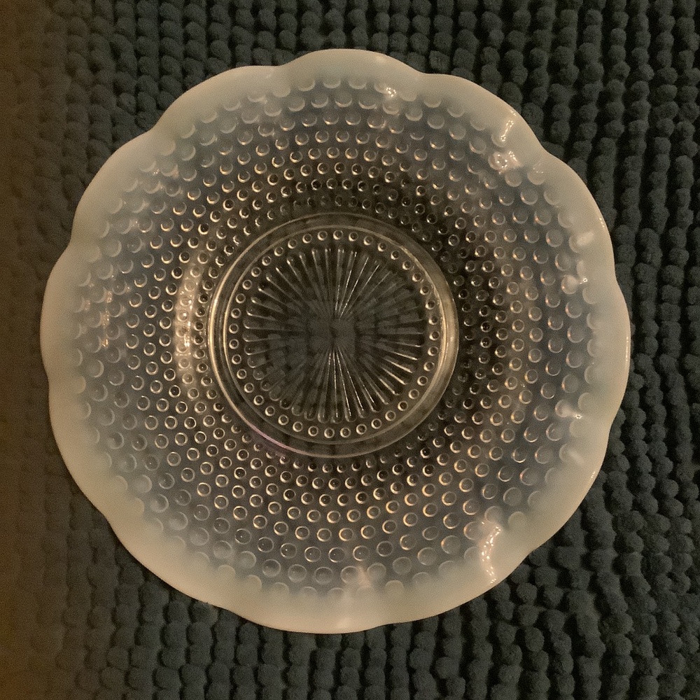 Moonstone glassware